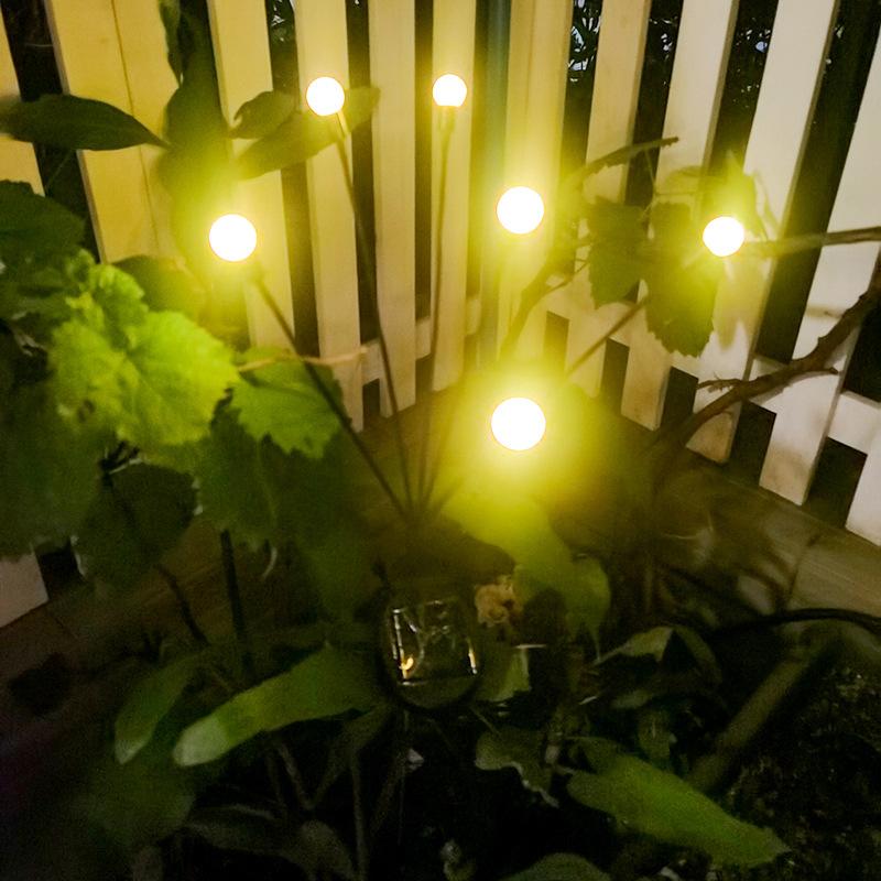 Sonne im Garten: Solar-Glühwürmchen-Lichter