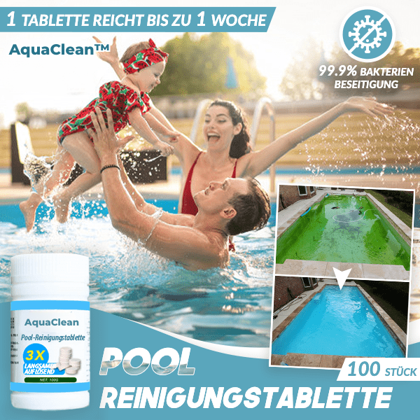 AquaClean | Pool-Reinigungstablette (100 PCS)