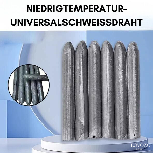 QuickWeld™ | Universalschweißdraht für niedrige Temperaturen | 1+1 / 2+2 / 3+3 GRATIS