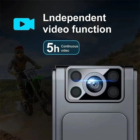 PerfektMoment Kamera™ - Tragbare HD 1080P Kamera mit Rauschunterdrückung