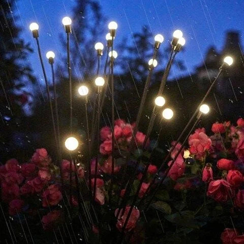 Sonne im Garten: Solar-Glühwürmchen-Lichter