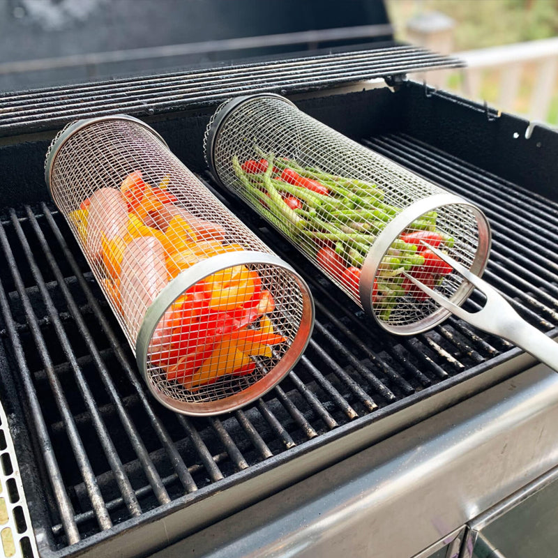 GrillPro™ Zylindrischer Grillkorb