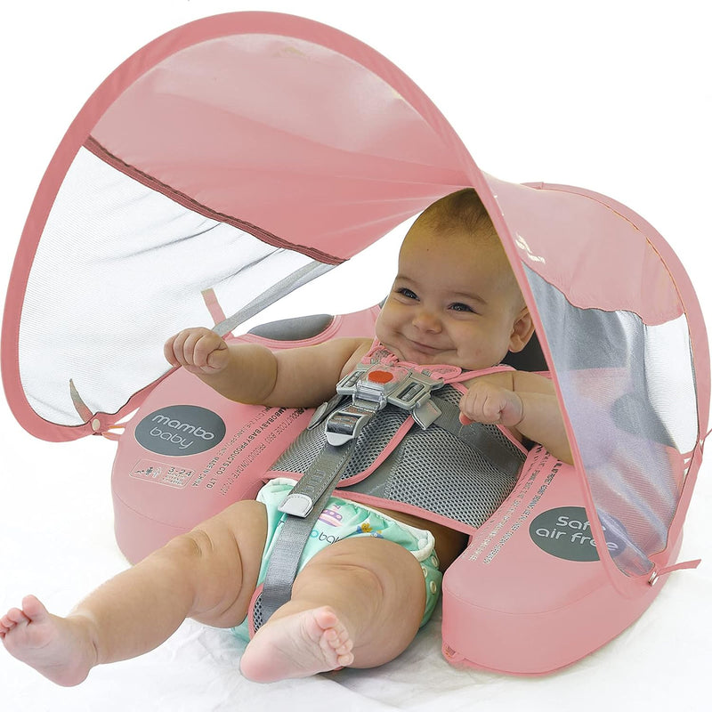 AquaBuddy™ Baby Schwimmtrainer mit UV-Schutzdach