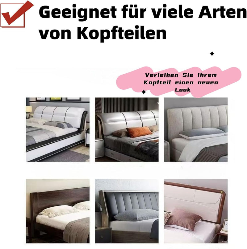 LuxeCover™ – Eleganter Kopfteilbezug für Stil & Schutz