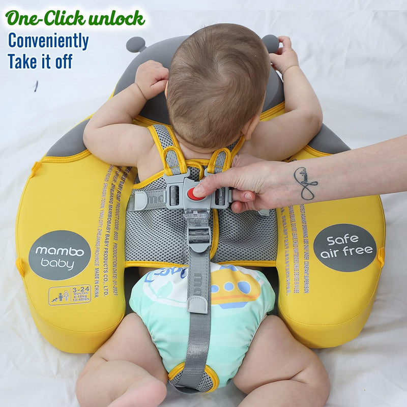 AquaBuddy™ Baby Schwimmtrainer mit UV-Schutzdach