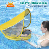 AquaBuddy™ Baby Schwimmtrainer mit UV-Schutzdach