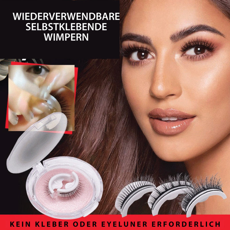 (1+2 GRATIS) - SweetGlace™ wiederverwendbare selbstklebende Wimpern