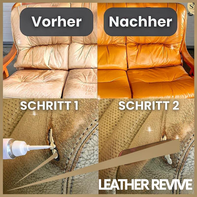 LeatherRevive - Sofortige Lederbelebung | Schnelles und Effizientes Reparaturgel