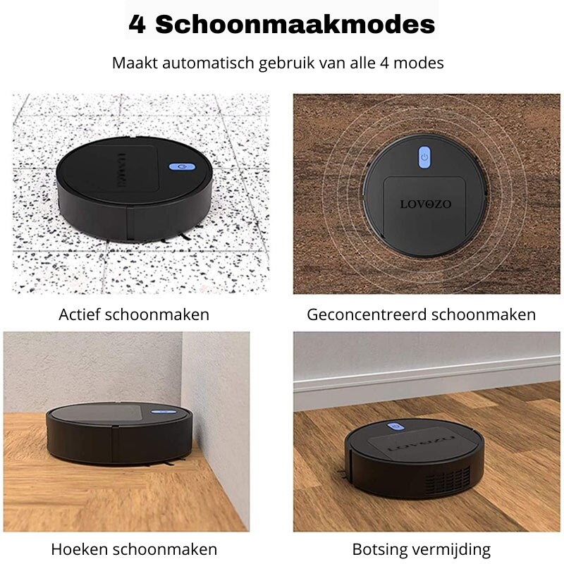 CleanGenius™ | Intelligenter 3-in-1 Staubsauger-Roboter