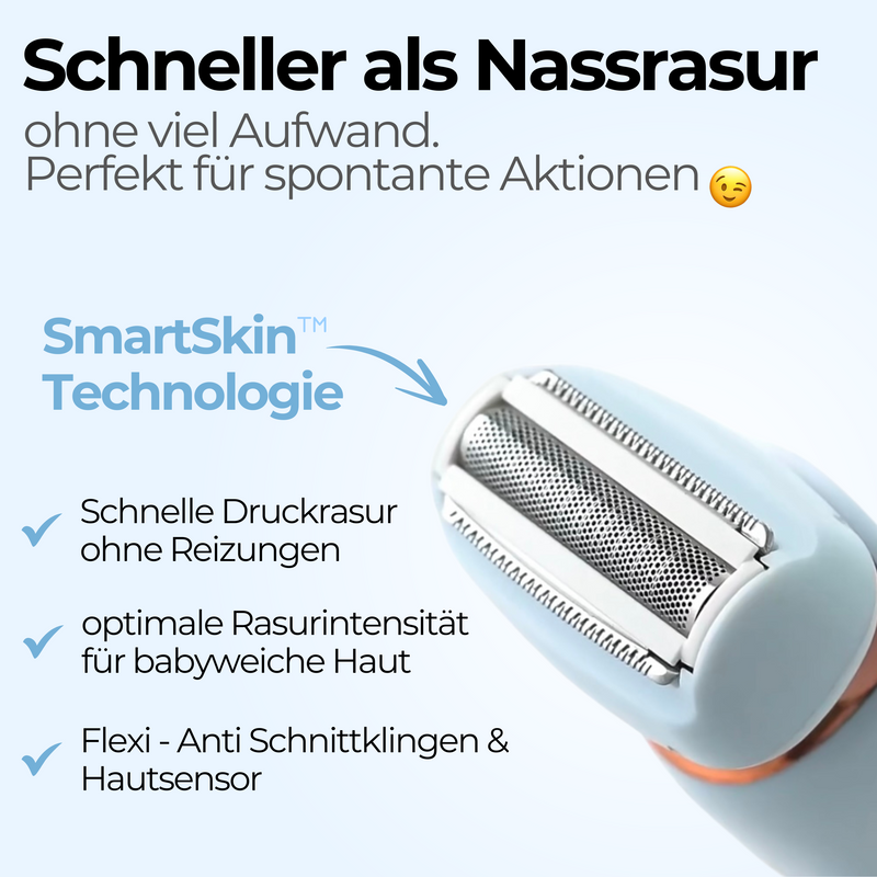 SmoothSilk™ Pro - Nano-Rasierer für sofortige Hautstrahlkraft