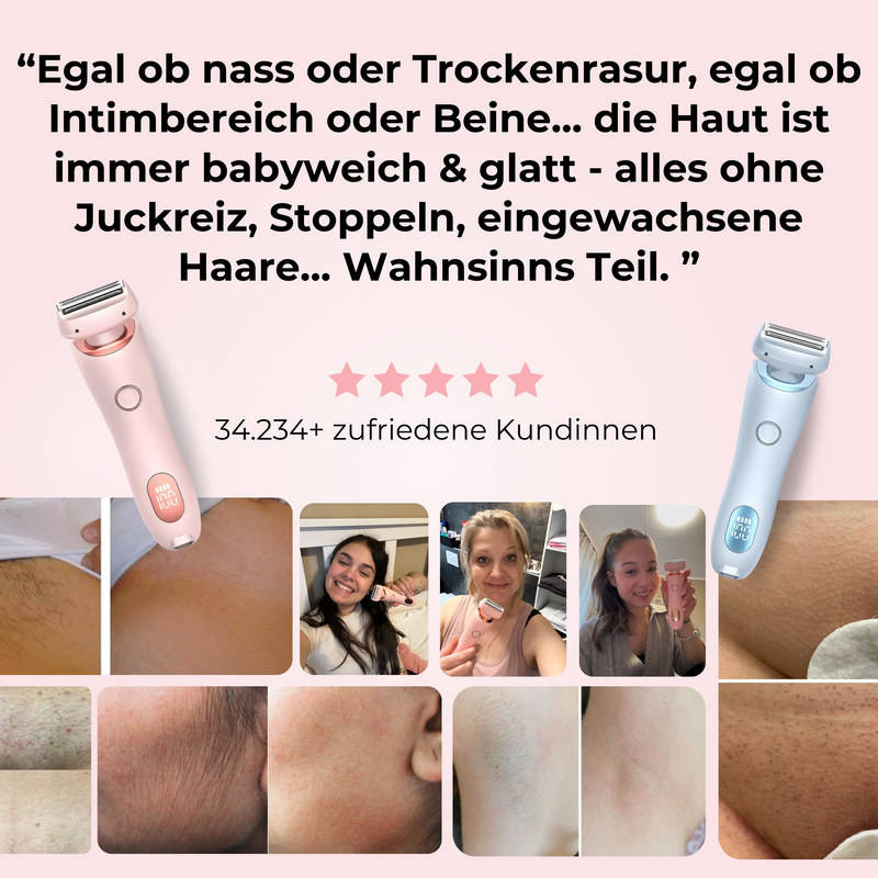 SmoothSilk™ Pro - Nano-Rasierer für sofortige Hautstrahlkraft