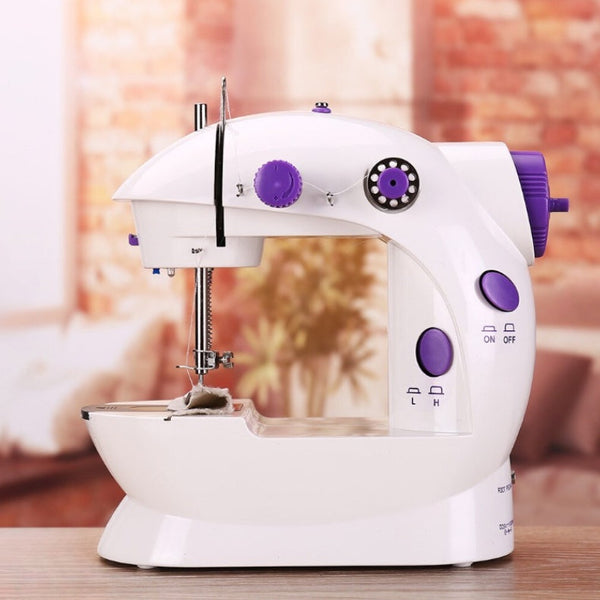 StitchMeister™ Mini-Nähmaschine - Tragbare elektrische Mini-Nähmaschine + Pedal Bivolt 110v/220v