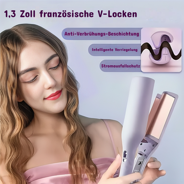 WaveGlam™ | Französischer Wellen Lockenstab