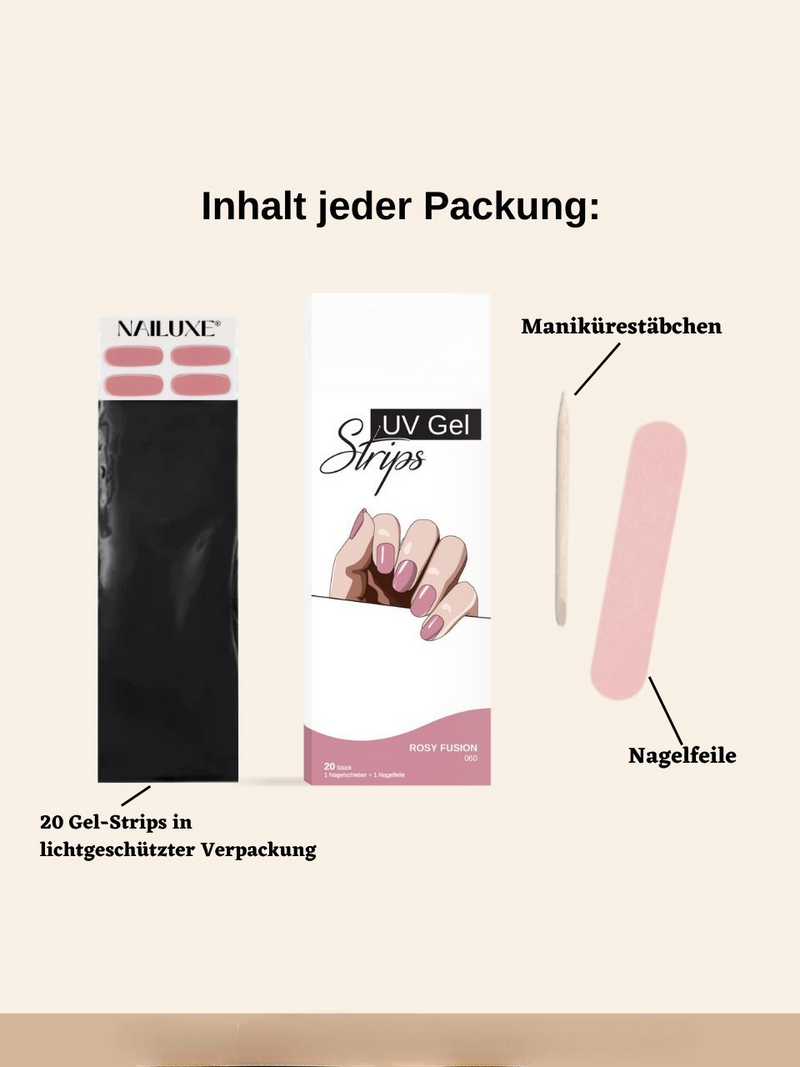 3er UV Pediküre Set