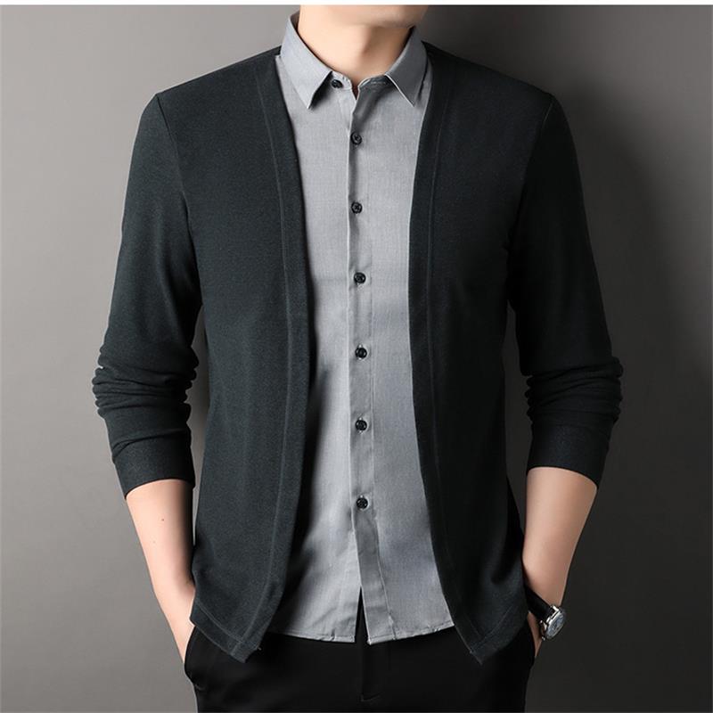 Tim | DuoLayer™ Herren Cardigan-Hemd