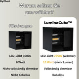 LuminaCube™ - Die kabellose und luxuriöse Wandlampe! | 50% RABATT TEMPORÄR