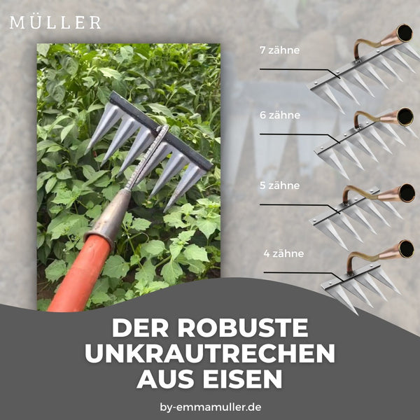 Garden Rake™ - Der robuste Unkrautstecher aus Eisen