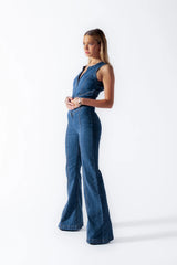 RetroDen™ Jumpsuit mit Herzen 【Letzter Tag Rabatt】