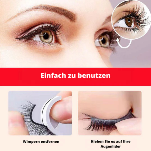 (1+2 GRATIS) - SweetGlace™ wiederverwendbare selbstklebende Wimpern