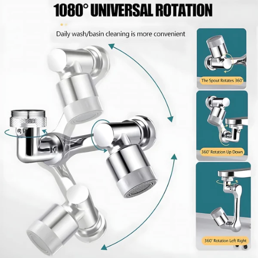 (50% RABATT) - BAREA™ UNIVERSAL DREHBARER 1080°-ROBOTERARMATUR 【 Letzter Tag Rabatt】