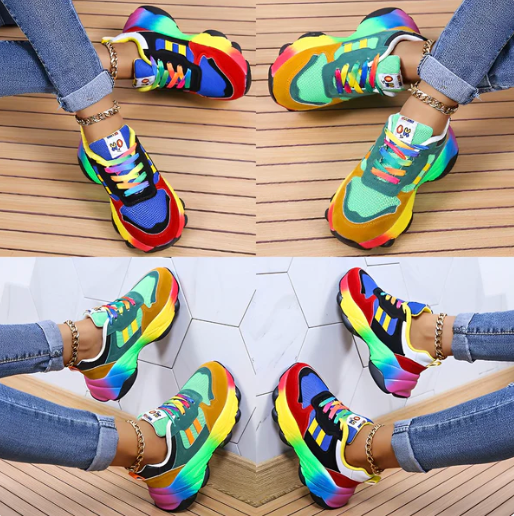 Kaleidoscope™ Mehrfarbige Laufschuhe【Letzter tag Rabatt】