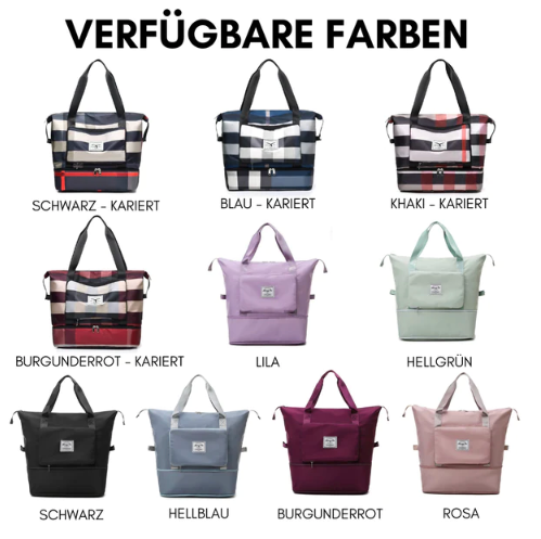 BAGGYGO™ FALTBARE TASCHE - KOMBINIERE PRAKTIKABILITÄT MIT STIL! 【Letzter tag Rabatt】