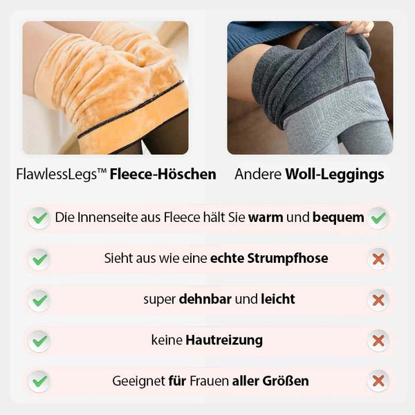 FlawlessLegs™ | Warme Superstretch Plüschstrumpfhose | 1+1 Gratis