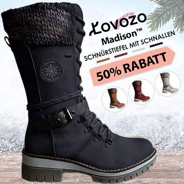 Madison™️ Stylische Winterstiefel | 50% Rabatt